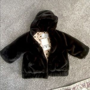 NEW ZARA TODDLER HOODED JACKET